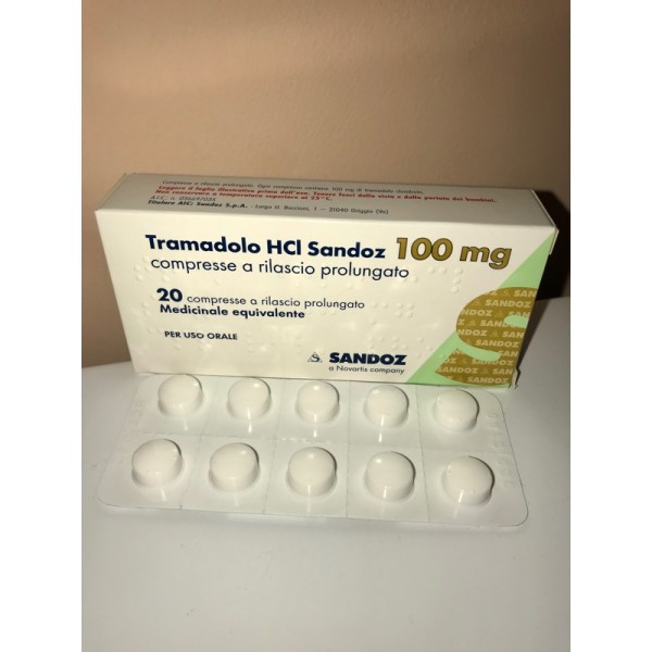 Tramadol 100 mg Brand by Sandoz Pain Medicine More products