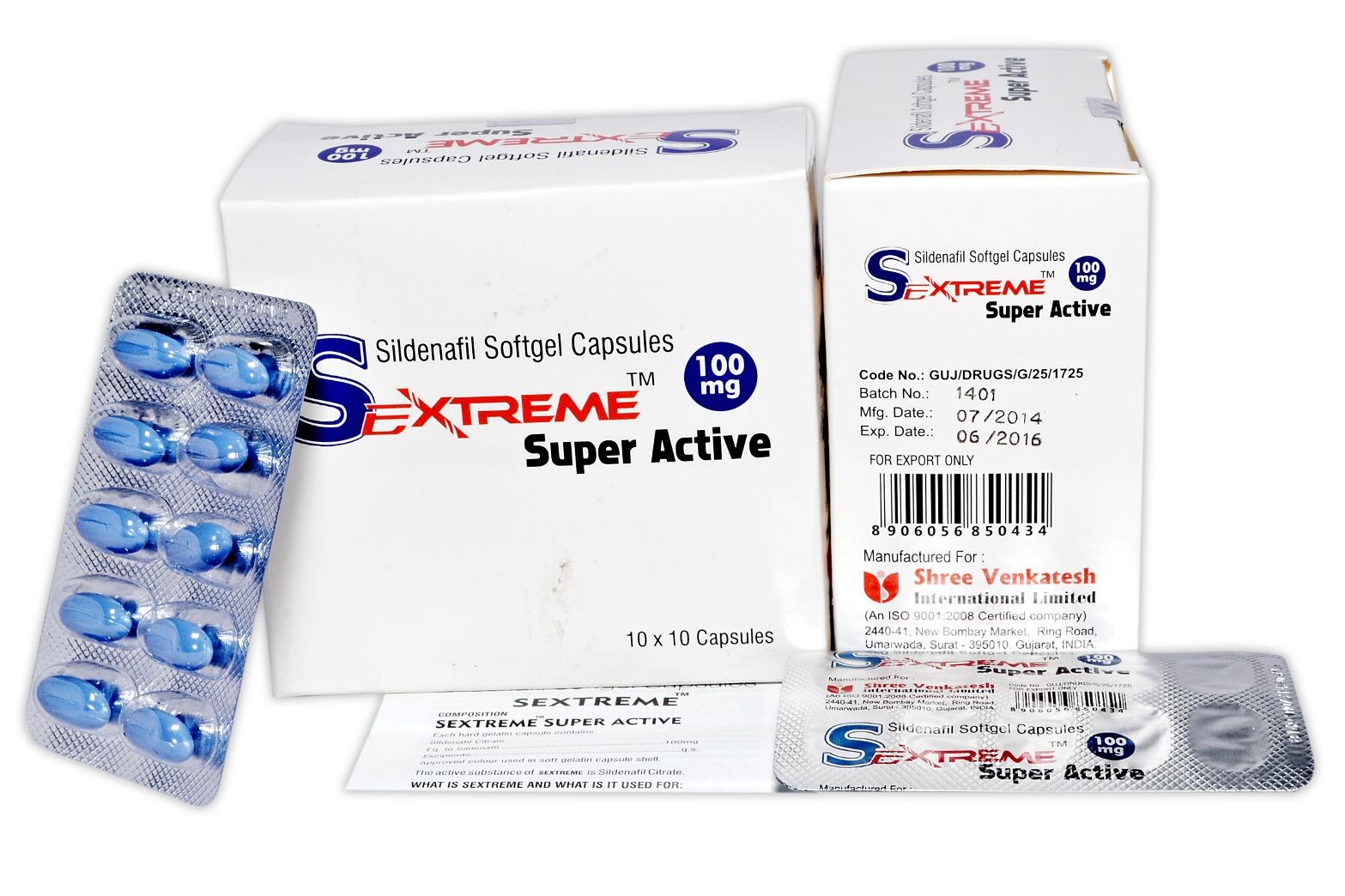 Viagra Générique Super Active 100 mg