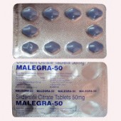 Generico Viagra (Sildenafil Citrate) MALEGRA 50 mg